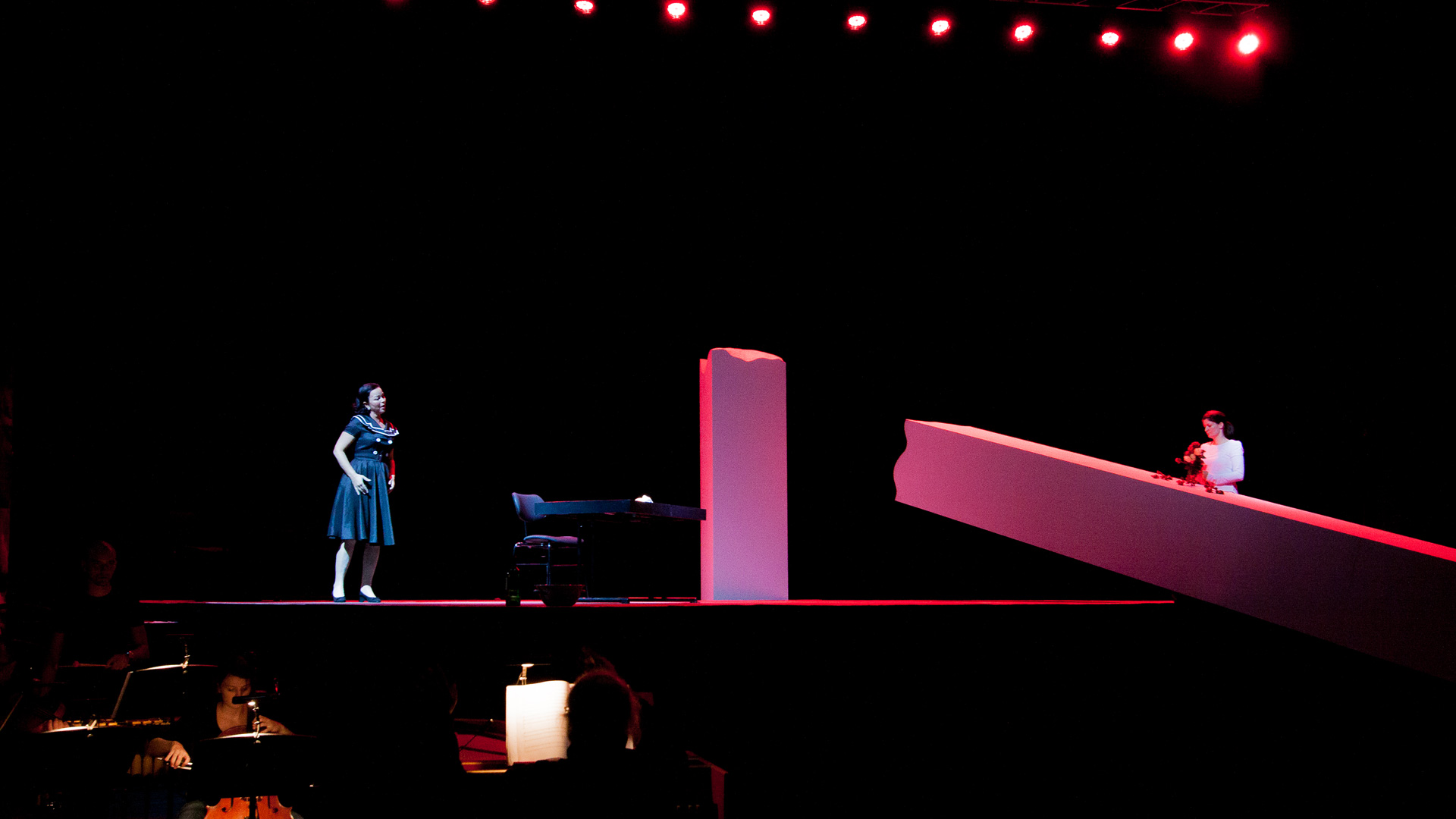 KATERINA BERANOVA – SOPRAN<br>
ALEXANDRA DIESTERHÖFT – STIMME DES KINDES